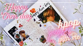 Kpop Journal with me • Happy Chen Day