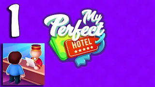 My Perfect Hotel - Gameplay Walkthrough Part 1 - Open Day (Android, iOS)