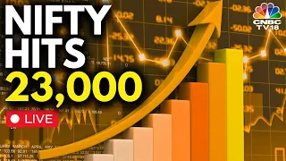 Market Opening LIVE | Nifty Hits 23,000, Sensex Up 250 Points; Bajaj Finance, L&T, SBI Top Gainers