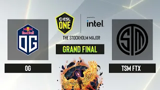 Dota2 - TSM FTX vs. OG - Game 4 - Grand Final - ESL One Stockholm 2022
