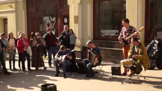 Lad band in Moscow 2015  / "Лад" (Новосибирск) "Курю"