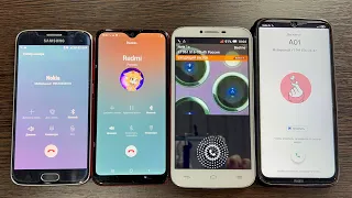 Samsung A01 Vs Samsung S6 incoming Call Redmi 9A & Alcatel One Toch