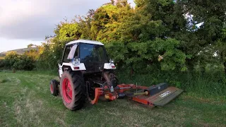 Case 1494 David Brown Topping Ditch Swarth | Abbey Topper | June 2021