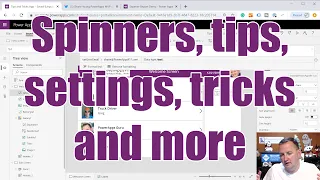 PowerApps Tips and Tricks - Create loading spinners, add comments, make your life easier, and more!