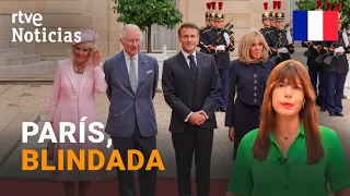 CARLOS III y CAMILA inician su PRIMERA VISITA oficial a FRANCIA, donde se REUNIRÁN con MACRON | RTVE