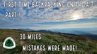 My First Appalachian Trail Experience Part 1: Max Patch to Garenflo Gap