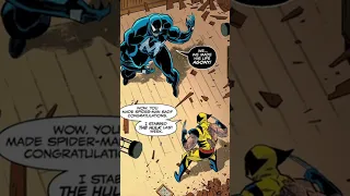 Wolverine ROASTS Venom 😂 - Marvel Comics #shorts