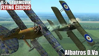 IL-2 Flying Circus "Airfield Defense" Albatros D.V German WW1 Fighter