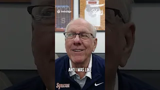 The MOST INSANE Jim Boeheim recruiting story you need to hear. #Shorts #ncaabasketball #marchmadness