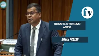 Response to His Excellency's Address - Professor Biman Prasad