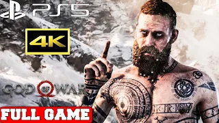 God of War PS5 Full Game Gameplay Walkthrough No Commentary (Enhanced Performance 4K 60FPS)