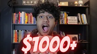 How much Youtube Paid me my first month ($1000+) | SMALL CHANNEL