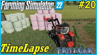 FS22 Timelapse, Haut Beyleron #20: Storing Silage!