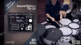 Roland TD-30 Real Acoustics Sound Edition: Custom Kits Download by drum-tec