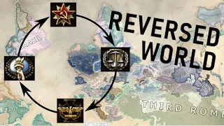 World of Reverse ideologies in HoI4