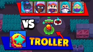 OTIS TROLL ALL BRAWLERS! 100% SKILL but 0% LUCK 😵 Brawl Stars Funny Moments & Fails & Wins ep.837