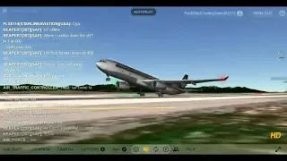 Plane spotting at LAX (GeoFS)