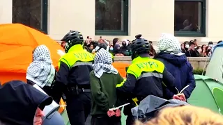 NYPD Arrest Over 100 at Columbia University Pro-Palestine Rally