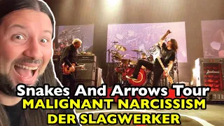 RUSH Malignant Narcissism De Slagwerker LIVE S&A TOUR | REACTION