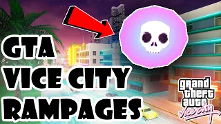 GTA Vice City - Rampages Guide Part 1 in HD😱