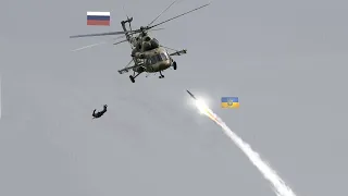Scary moment! Russian politician dies after helicopter shot down by long-range ballistic missiles.