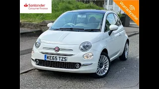 2016 Fiat 500 1.2 Lounge Dualogic Euro 6 (s/s) 3dr, KE65TZS - Premier Car Sales Ltd, Preston