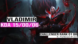 Vladimir vs Hwei Mid | Rank 01 | Challenger BR Patch 14.1 Season 14