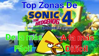 Las Zonas del Sonic 4 episodio 1 De la más fácil a la más difícil