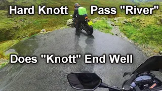 Hard Knott Pass, Wrynose Pass, The Langdales "WET" Kawasaki Z-H2, Honda CB1000R