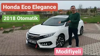 Honda Civic 1.6 Eco Elegance 2018 Otomatik / Test Sürüşü.
