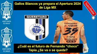 Gallos Blancos ya prepara el Apertura 2024 de Liga MX ¿Cuál es el futuro de Fernando "choco" Tapia?