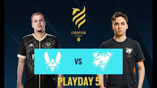 Vitality vs Virtus Pro // Rainbow Six European league 2021 - Stage 1 - Playday #5