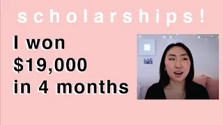 How I won $19,000 in scholarships in 4 months