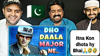 MAJOR GAURAV ARYA Indian Media Best Viral Funny Angry Comedy Thug Life | Pakistani Reaction