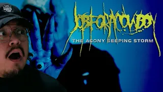 1ST LISTEN REACTION Job For A Cowboy - The Agony Seeping Storm (OFFICIAL VIDEO)