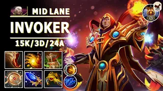 Invoker Mid Lane | 7.30e | Spirit Vessel Build Invoker | Dota 2 Immortal Gameplay