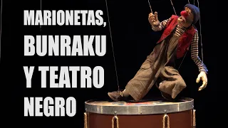 Combinación de técnicas: marionetas, bunraku japones y teatro negro