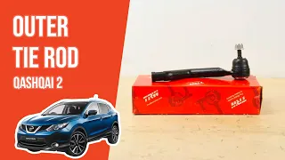 How to replace the outer tie rod Qashqai mk2 🚗