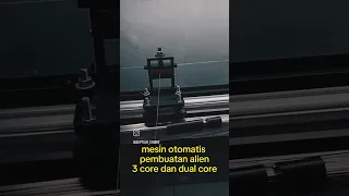 mesin pembuatan alien coil otomatis (3 core atau 2 core)