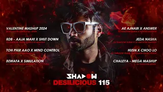 DJ Shadow Dubai - Desilicious 115 (Audio Jukebox) | Bollywood Latest Remixes