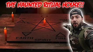 THE HAUNTED RITUAL HOUSE! This House Is So Haunted They Left Everything Behind | MOESARGI