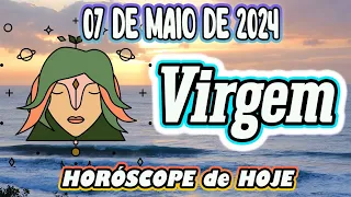 VIRGEM♍️MENSAGEM URGENTE PARA VOCÊ⚠️⚠️07 DE MAIO DE 2024 🍀HORÓSCOPO DO SORTE🍀