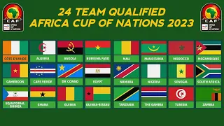 Final table standings Afcon qualifiers 2023 • 24 Team qualified Africa cup of nations