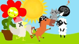 КУРЫ, ЛОШАДИ И РЖАЧ ► Ultimate Chicken Horse #1