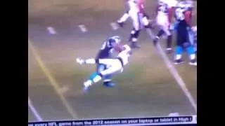 Cary Williams gets thrown on his ass by Steve Smith