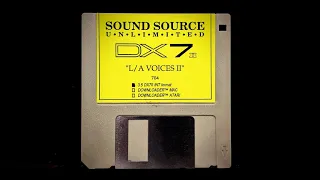 DX7ii : Sound Source Unlimited 704 "L/A Voices II"