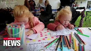 Thousands of redheads gather in Netherlands for three-day festival