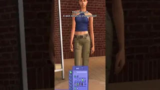 The Sims 1 vs 2 vs 3 vs 4: Skin Tones #thesims #shorts