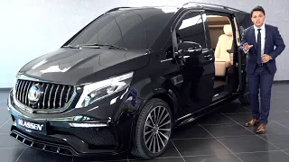 Mercedes V Class Long + VIP Luxury FULL Review V300d Klassen Geneva Edition Interior