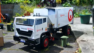 1/8th Scale Garbage Truck + Custom Mini Bins